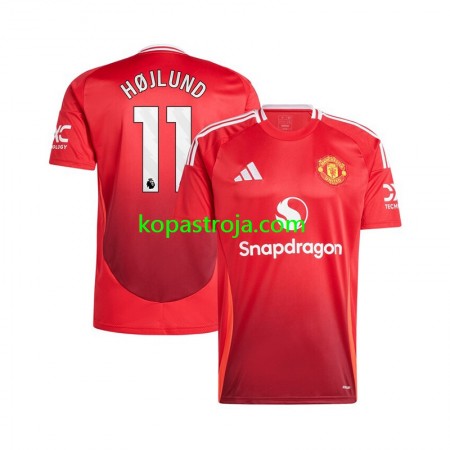 Billiga Fotbollströjor Manchester United Rasmus Hojlund 11 Hemma tröja 2024/25 Kortärmad